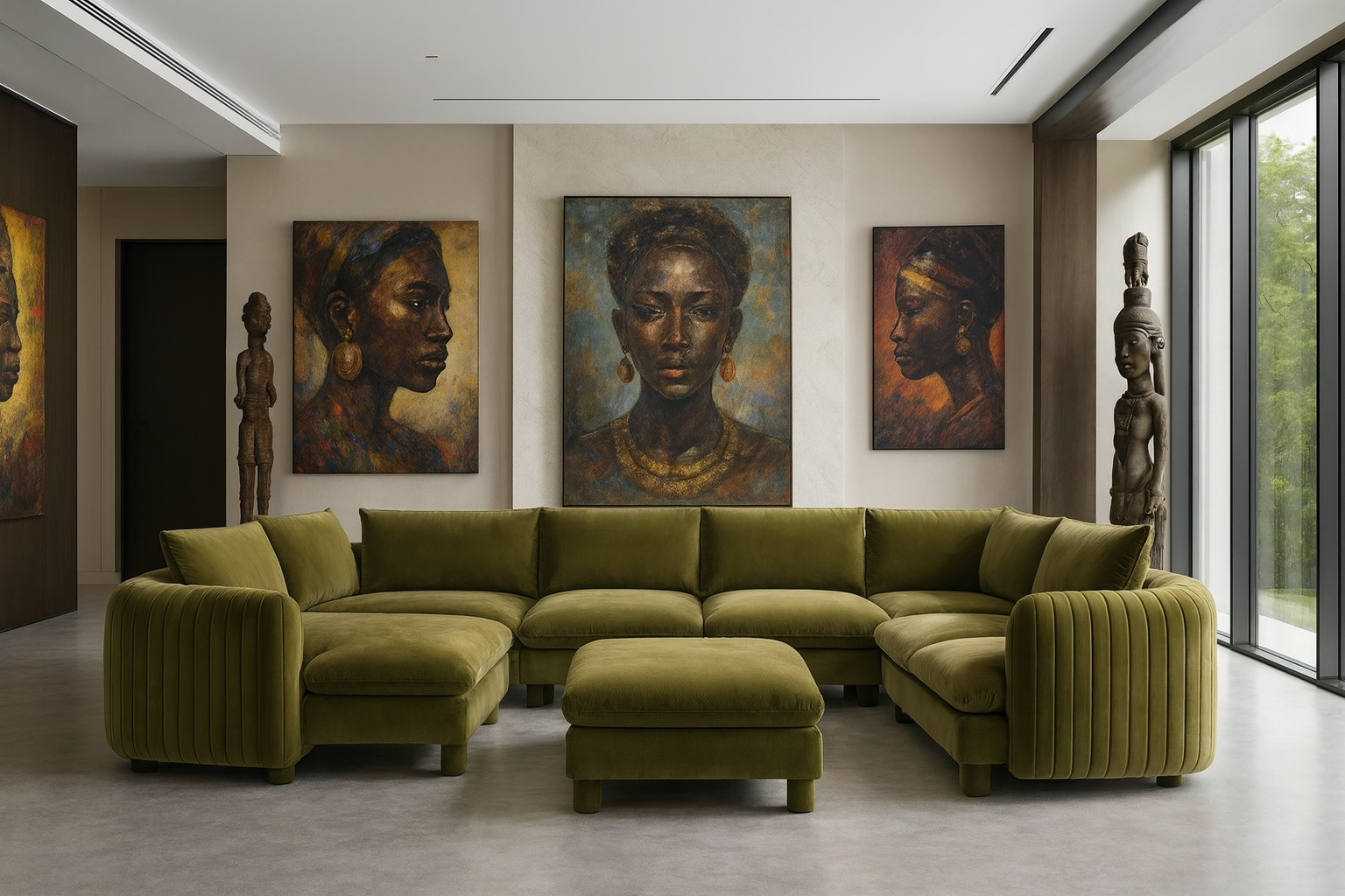 Almond Wind Sofas